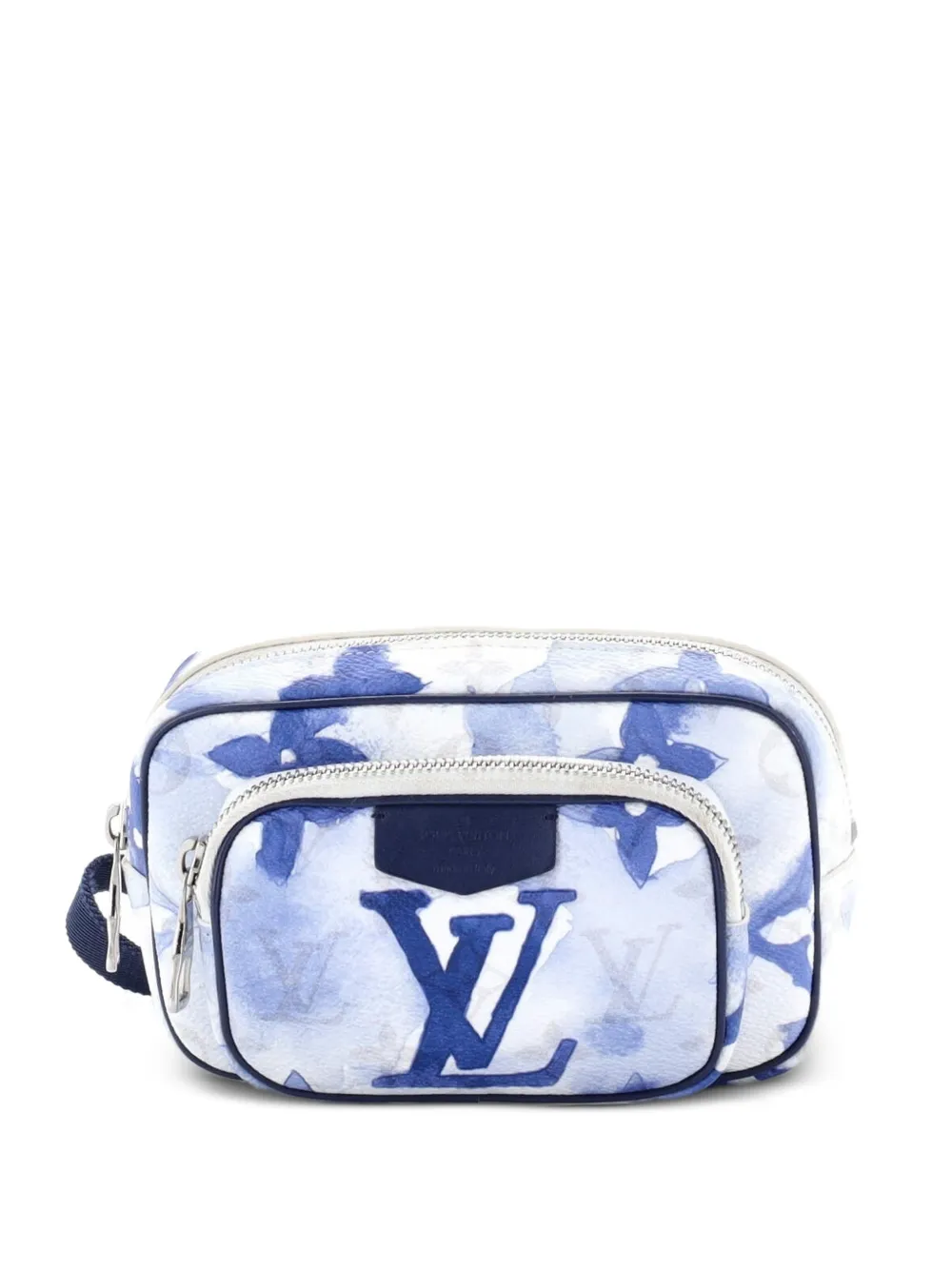 Louis Vuitton Pre-Owned Outdoor Pouch Limited Edition Monogram Watercolor Canvas crossbody bag - Blu