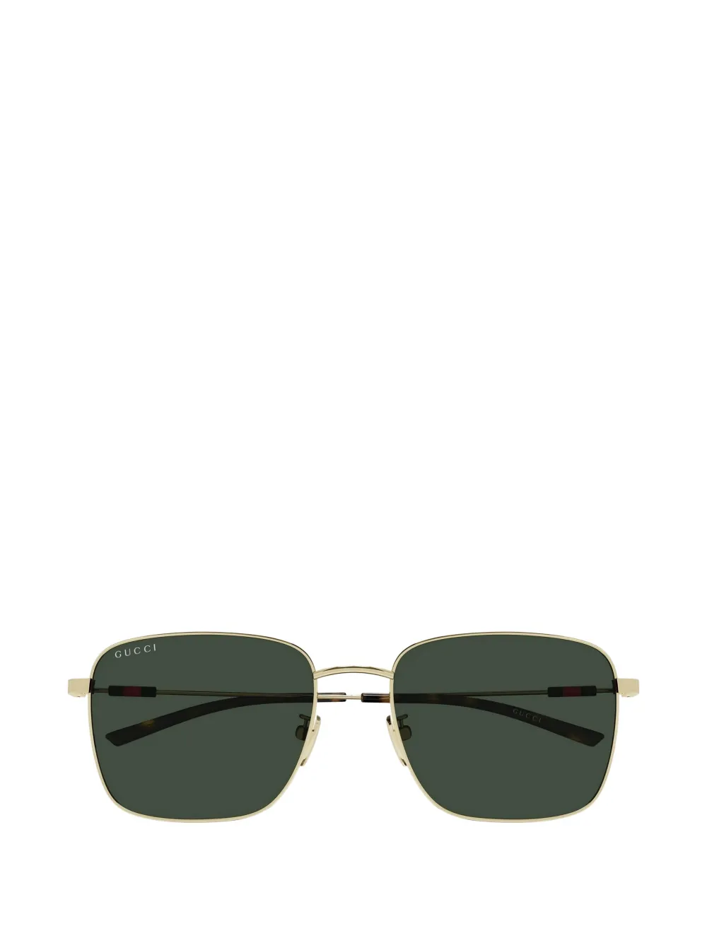 Gucci Eyewear Occhiali da sole squadrati - Oro