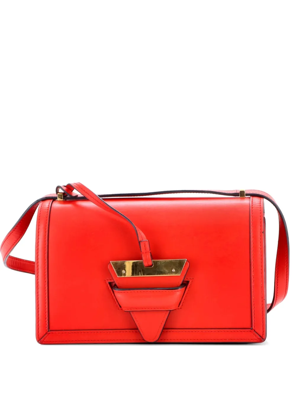 Loewe Pre-Owned Barcelona Leather Medium shoulder bag - Rosso