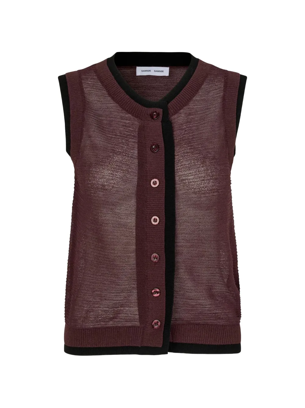 SAMSOE SAMSOE Saliv vest - Marrone