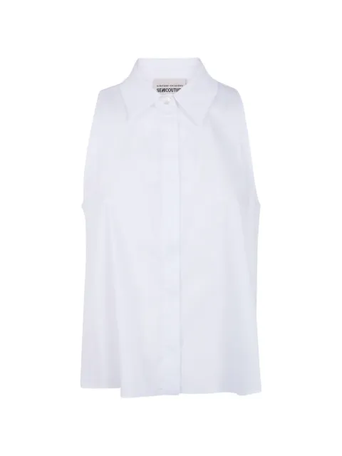 Semicouture chemise Quanta à design sans manches
