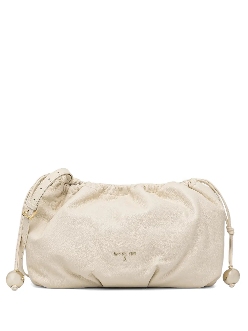 Patrizia Pepe Borsa Bubble con coulisse - Bianco