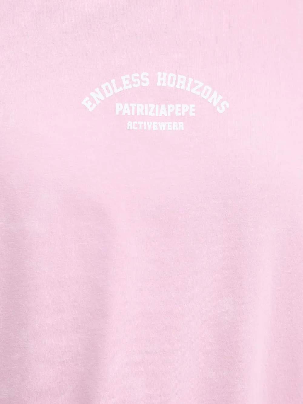 Patrizia Pepe T-shirt met logoprint Roze