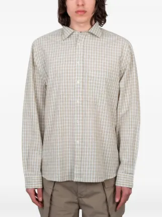 Gimaguas Ruben check-print Shirt | Neutrals | FARFETCH