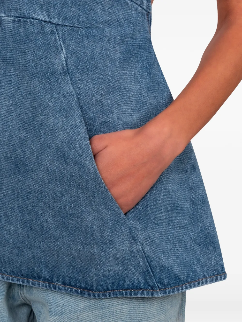 Gimaguas Lily top met halternek Blauw
