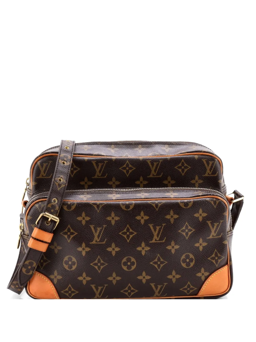 Louis Vuitton Pre-Owned Nil Messenger Bag Monogram Canvas 28 crossbody bag - Marrone