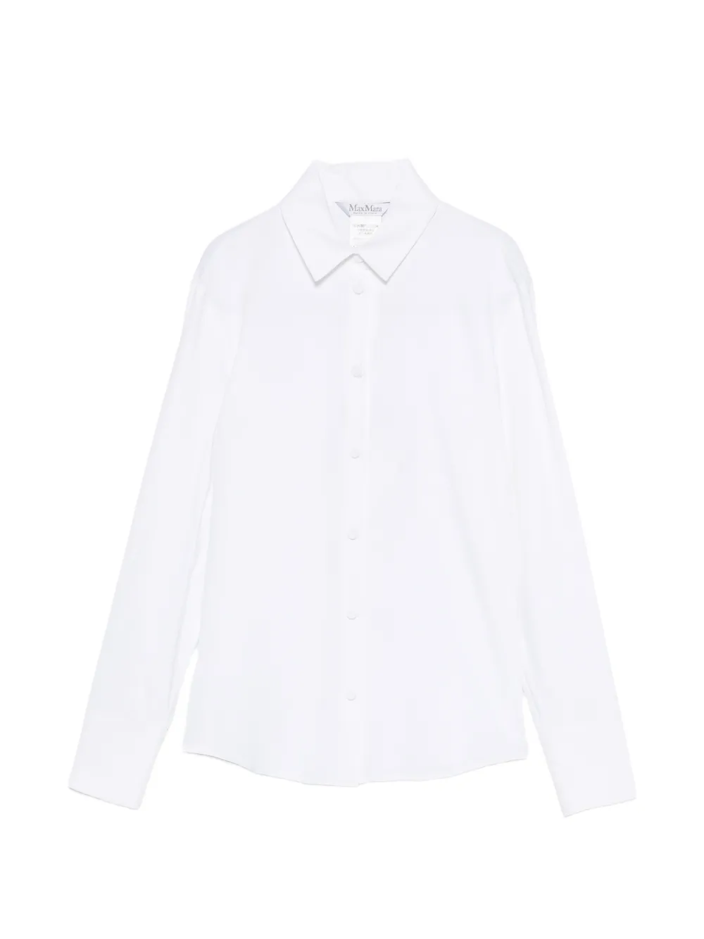 Max Mara Badesse long-sleeve shirt - Bianco