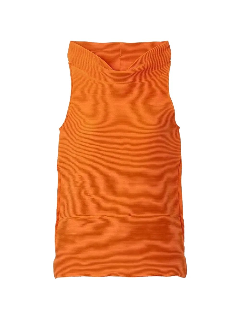 Melitta Baumeister sleeveless ripple top - Arancione