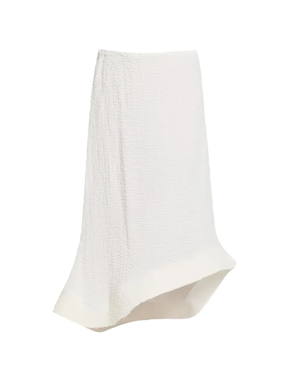 Melitta Baumeister asymmetric bouclé skirt