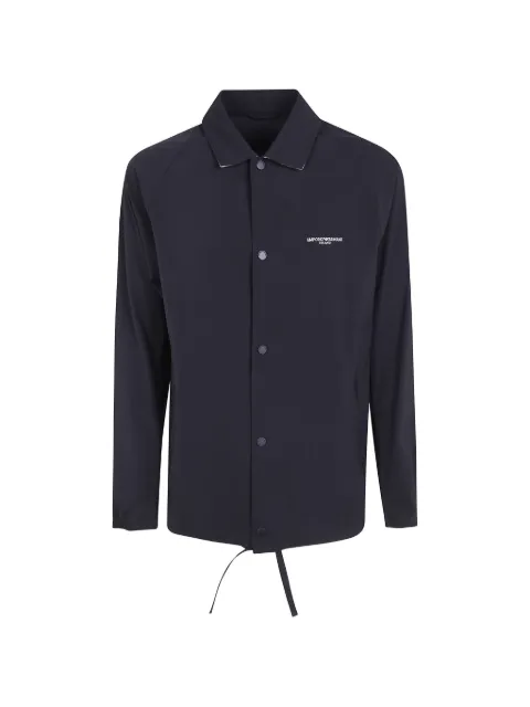 Emporio Armani logo-print lightweight jacket