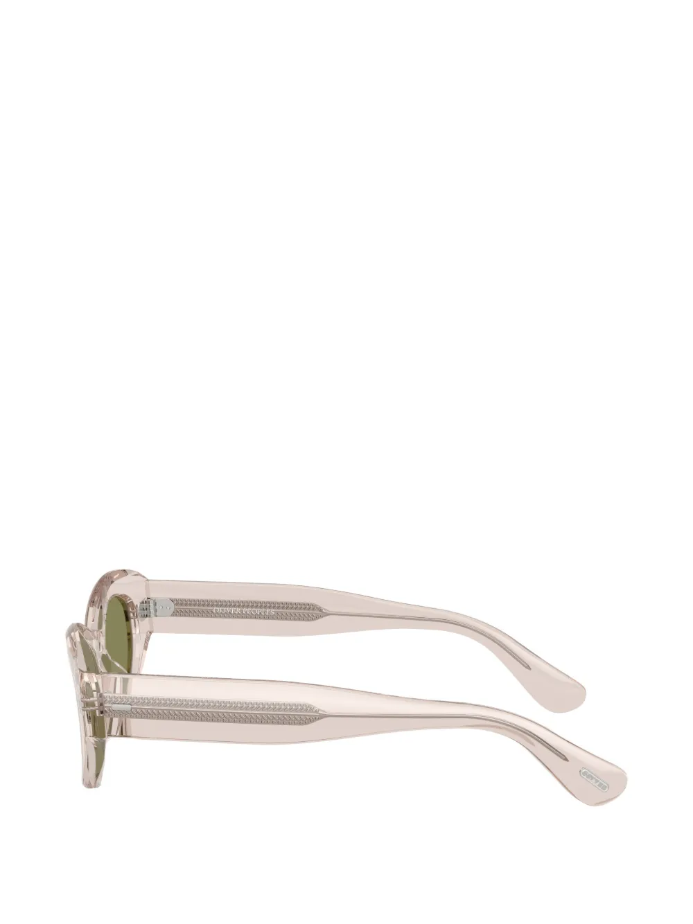 Oliver Peoples Zonnebril met cat-eye montuur Beige