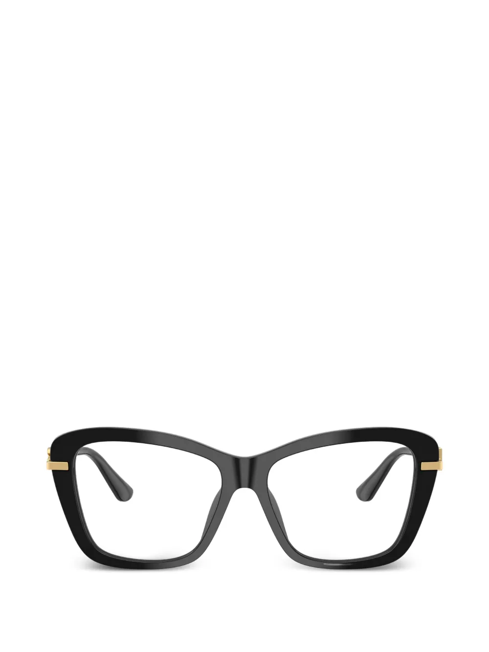 Dolce & Gabbana Eyewear logo-detail glasses - Nero