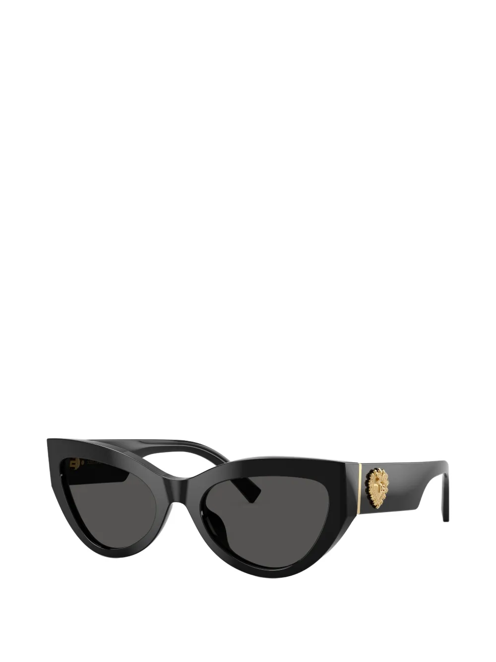 Dolce & Gabbana Eyewear Zonnebril met cat-eye montuur Zwart