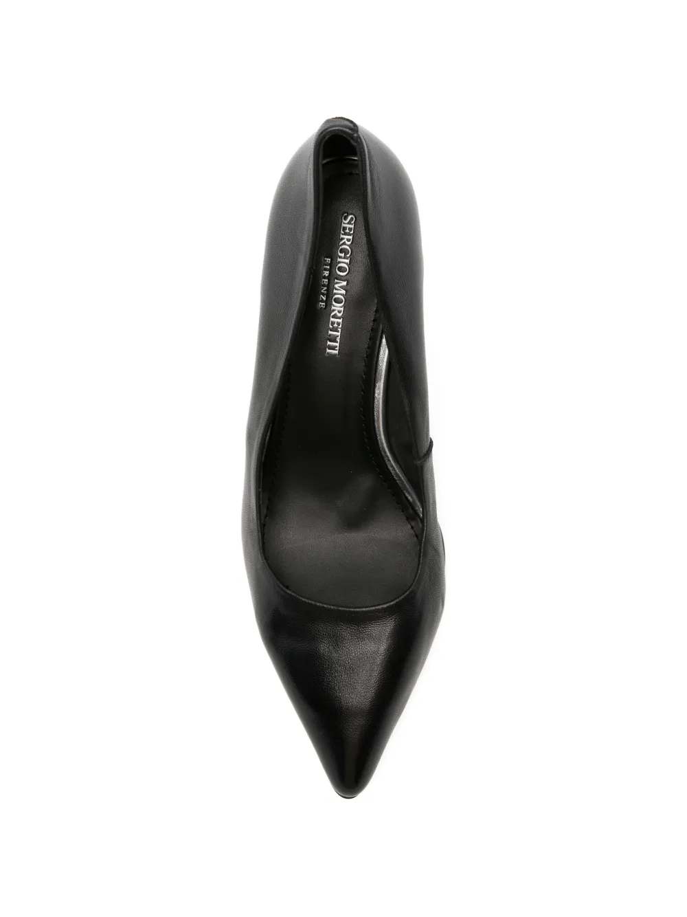 SERGIO MORETTI FIRENZE Pumps met puntige neus Zwart