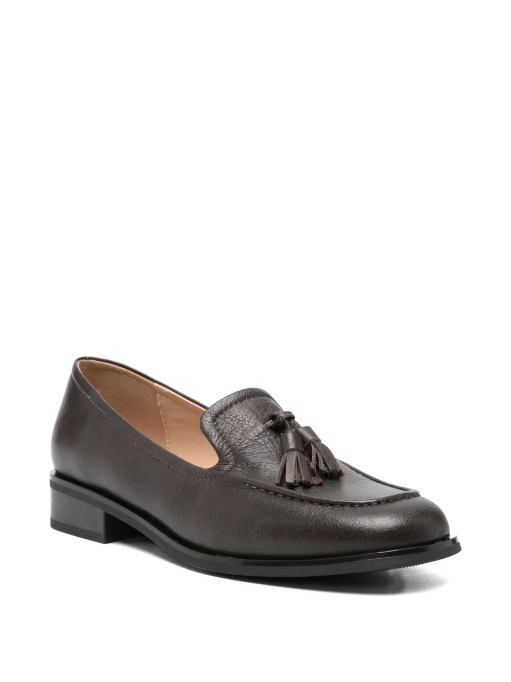 SERGIO MORETTI FIRENZE Loafers met kwastjes Grijs