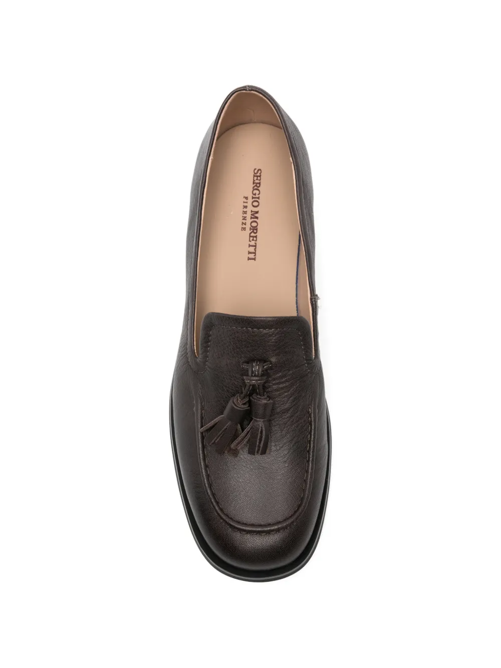 SERGIO MORETTI FIRENZE Loafers met kwastjes Grijs