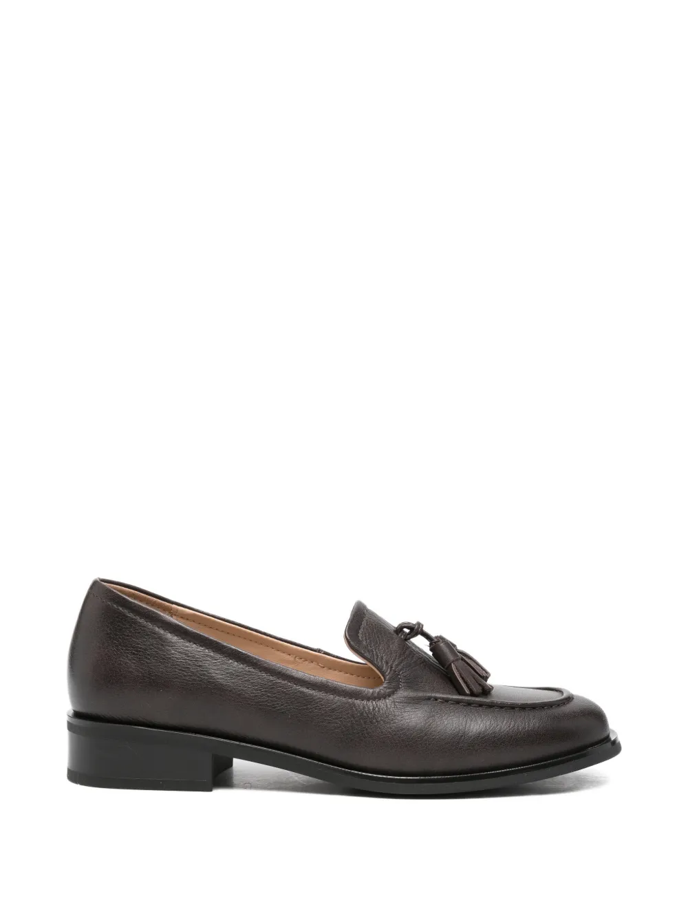 SERGIO MORETTI FIRENZE tassel-detail loafers - Grigio