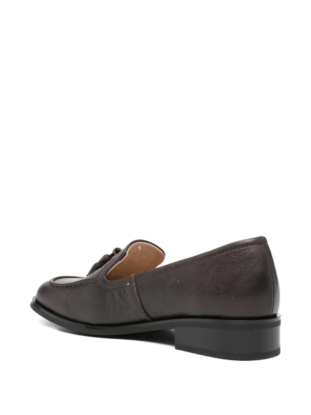 SERGIO MORETTI FIRENZE Loafers met kwastjes Grijs