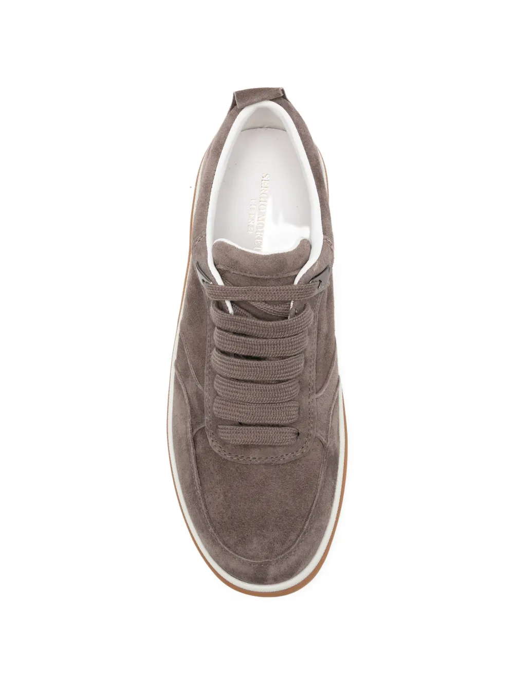 SERGIO MORETTI FIRENZE Suède sneakers Grijs