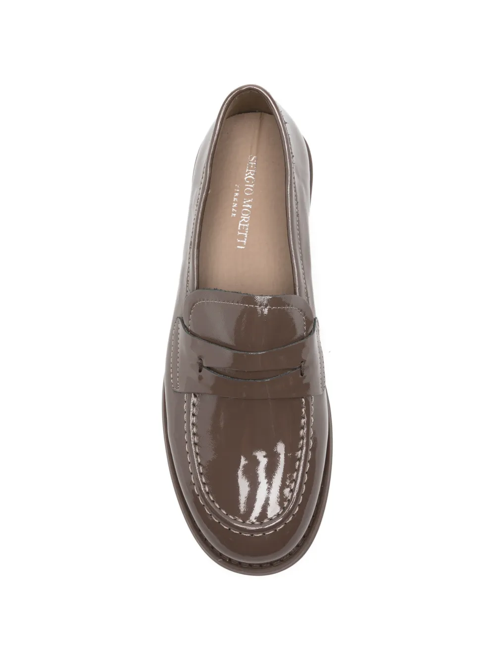 SERGIO MORETTI FIRENZE Penny loafers Grijs