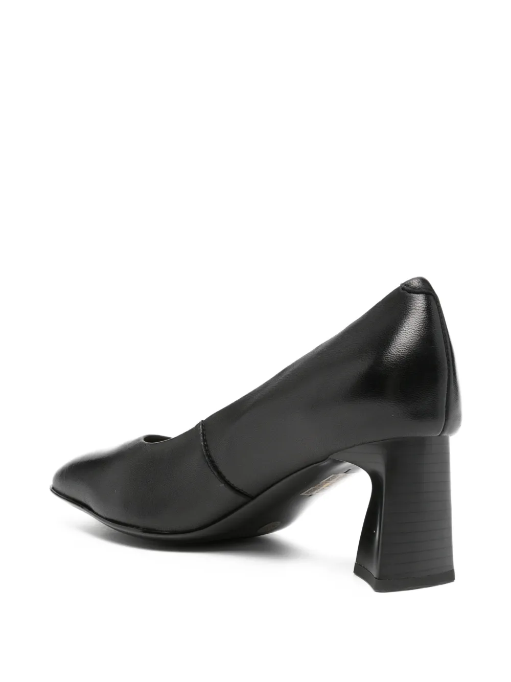 SERGIO MORETTI FIRENZE Pumps met vierkante neus Zwart