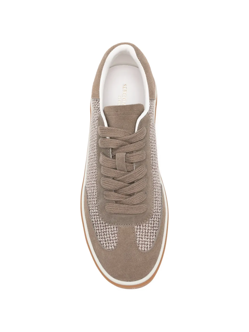 SERGIO MORETTI FIRENZE Sneakers met vlakken Bruin