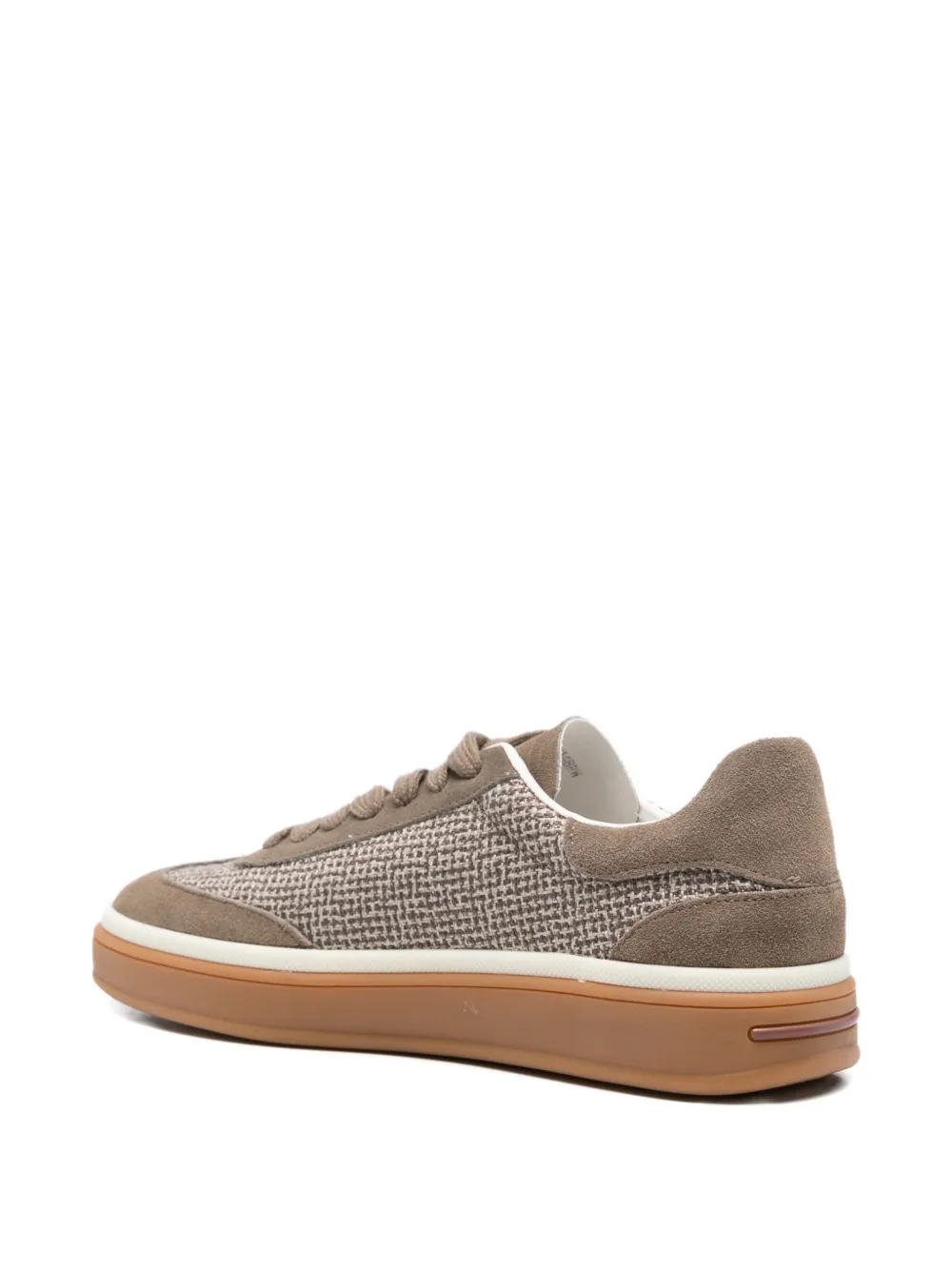 SERGIO MORETTI FIRENZE Sneakers met vlakken Bruin