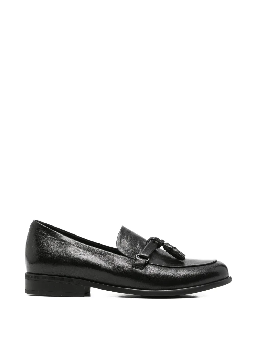 SERGIO MORETTI FIRENZE T-bar buckle-fastening ballet flats - Marrone
