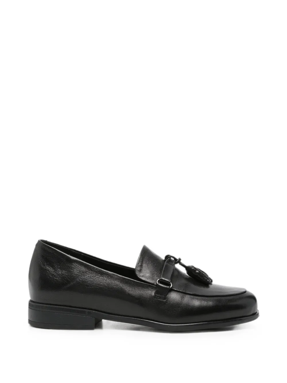 SERGIO MORETTI FIRENZE T-bar buckle-fastening ballet flats - Marrone