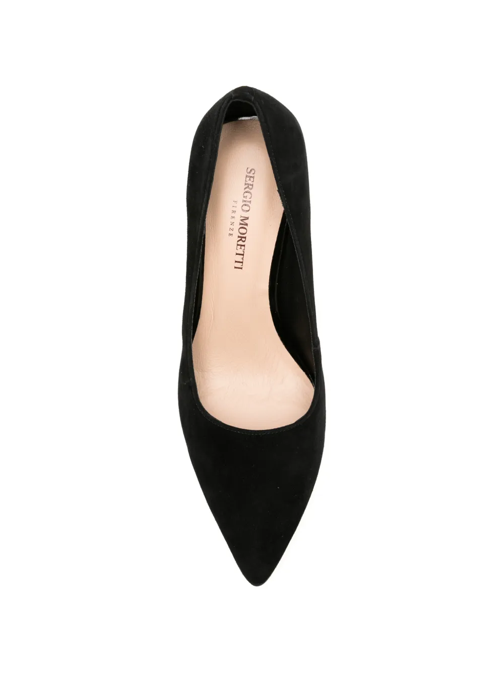 SERGIO MORETTI FIRENZE Pumps met blokhak Zwart