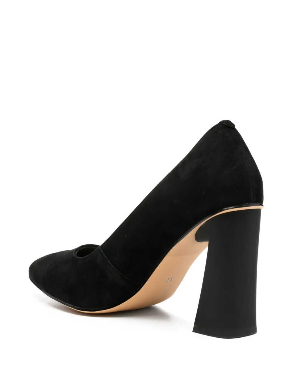 SERGIO MORETTI FIRENZE Pumps met blokhak Zwart