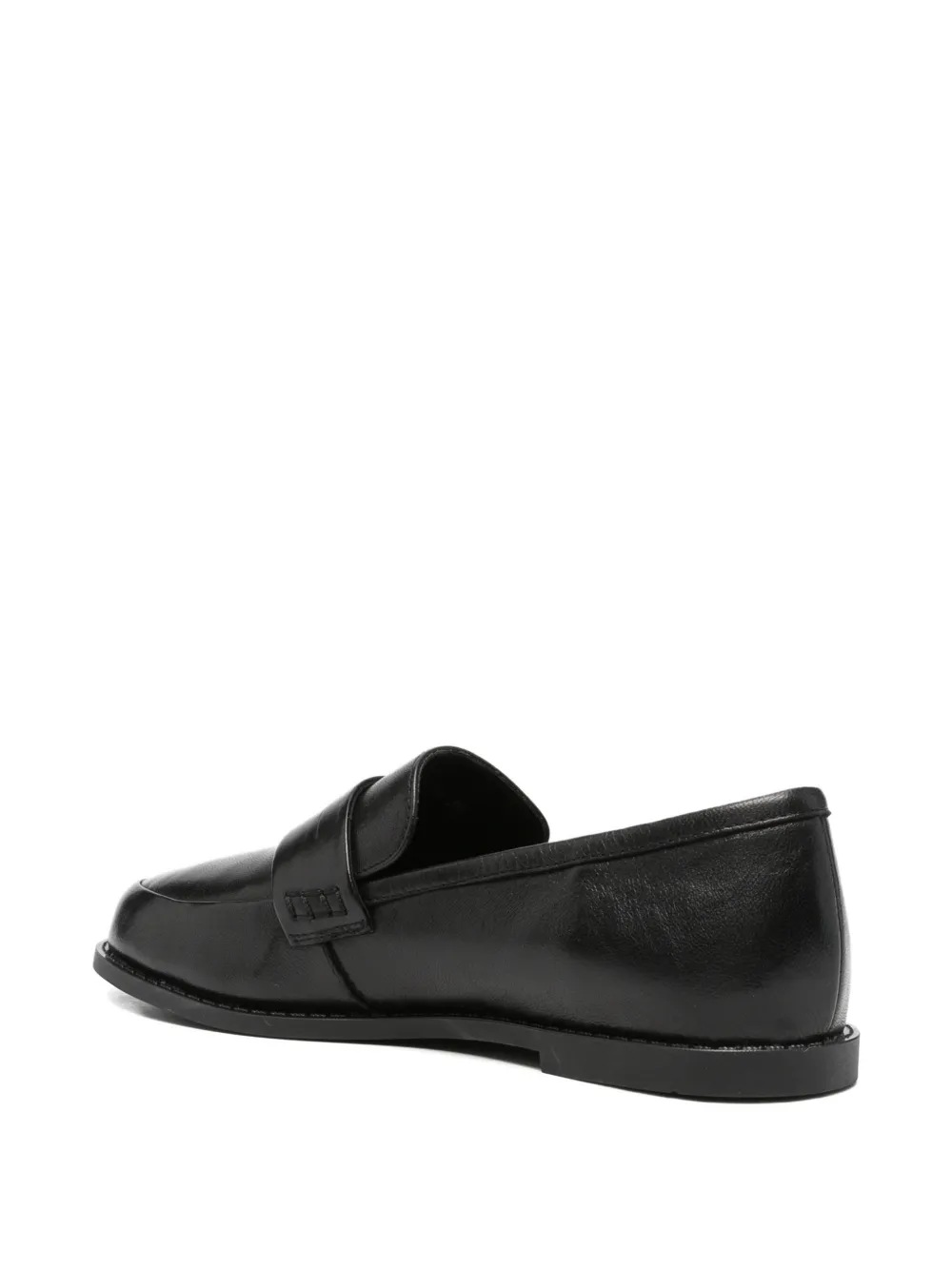 SERGIO MORETTI FIRENZE penny loafers Zwart