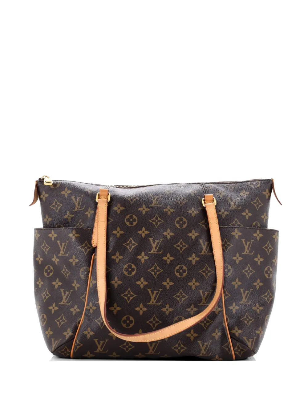 Louis Vuitton Pre-Owned Totally Handbag Monogram Canvas GM shoulder bag - Braun