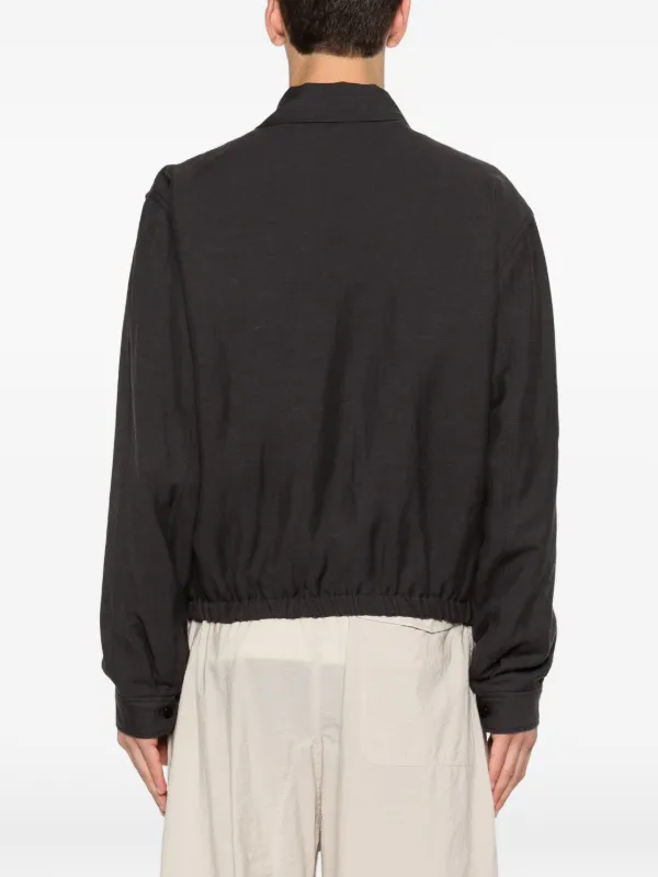 LEMAIRE Zip Shirt | Blue | FARFETCH IL