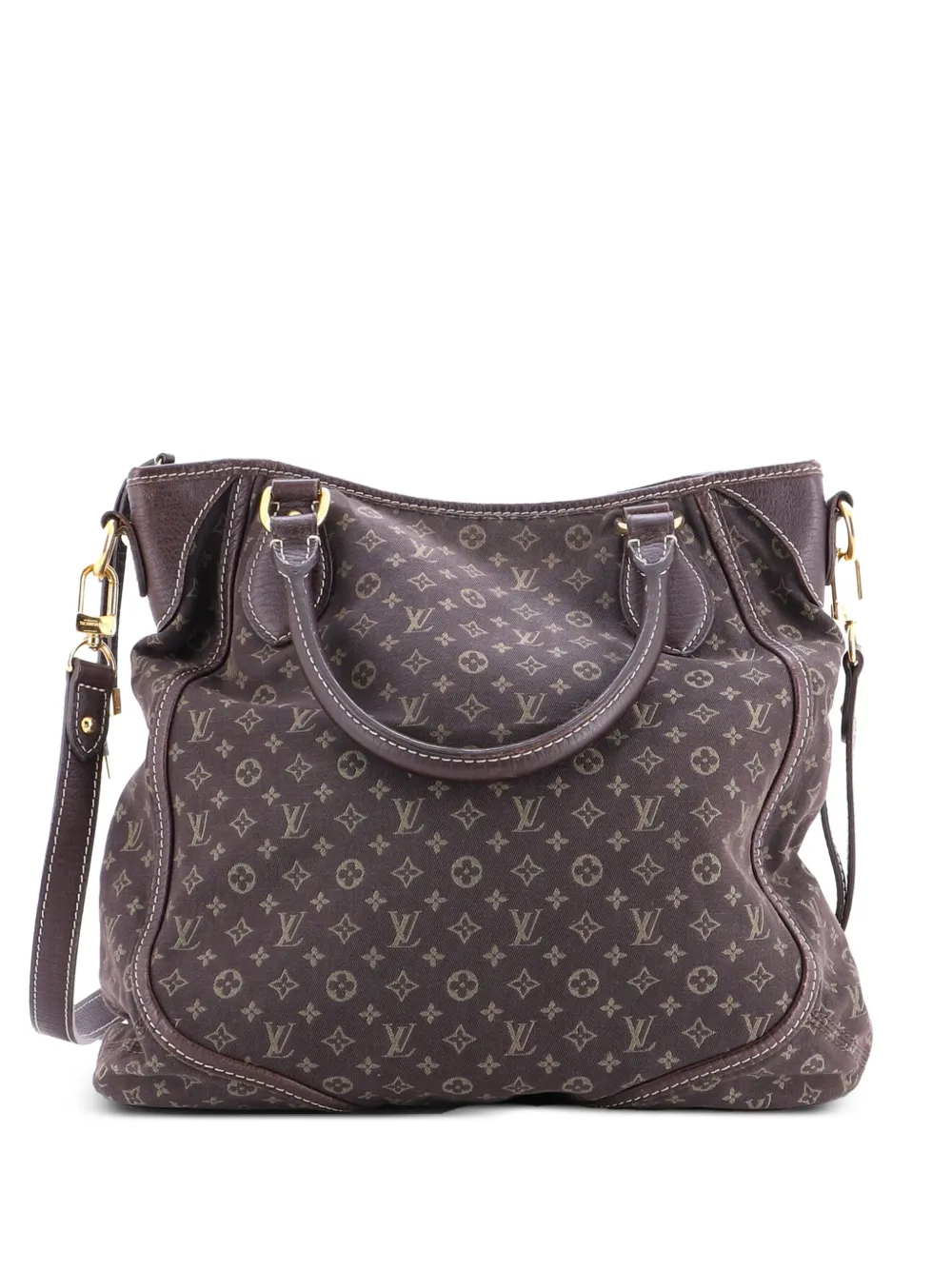 Louis Vuitton Pre-Owned Angele Handbag Mini Lin satchel - Marrone
