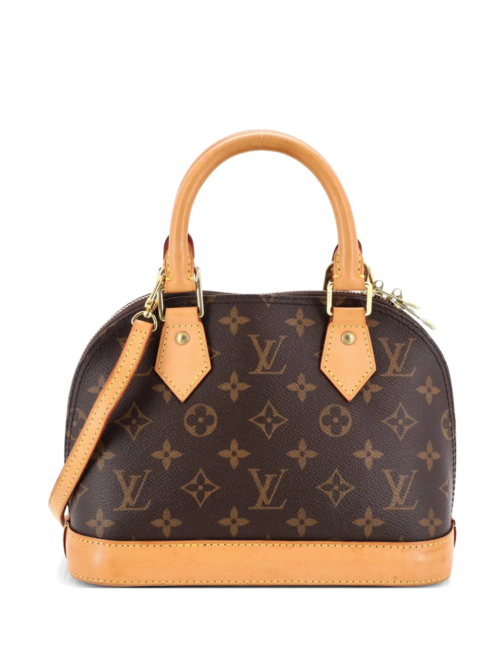Louis Vuitton Pre-Owned Alma Handbag Monogram Canvas BB crossbody bag - Marrone