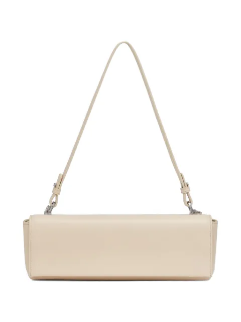 POTAMY adjustable strap leather shoulder bag