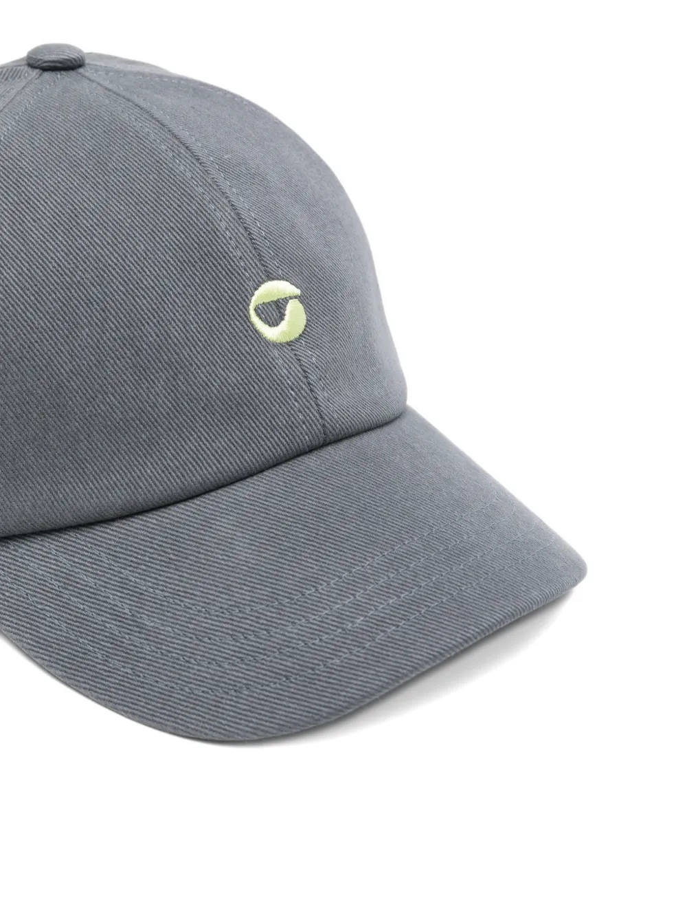 Coperni Honkbalpet met geborduurd logo Grijs