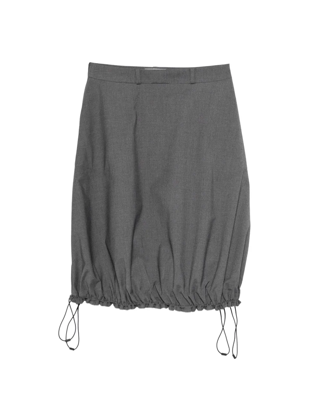 Coperni balloon-shape midi skirt - Grau