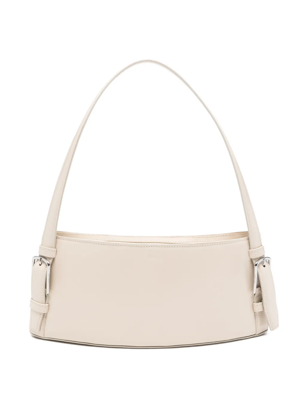 Coperni buckle-detail Ergonomic shoulder bag - Nude