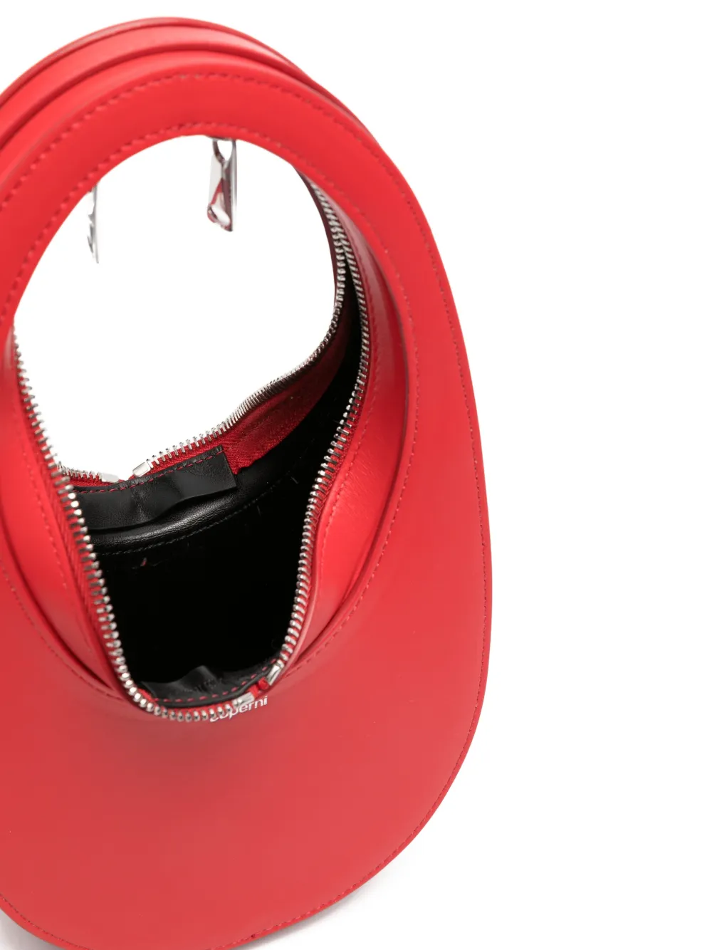 Coperni Swipe kleine shopper Rood