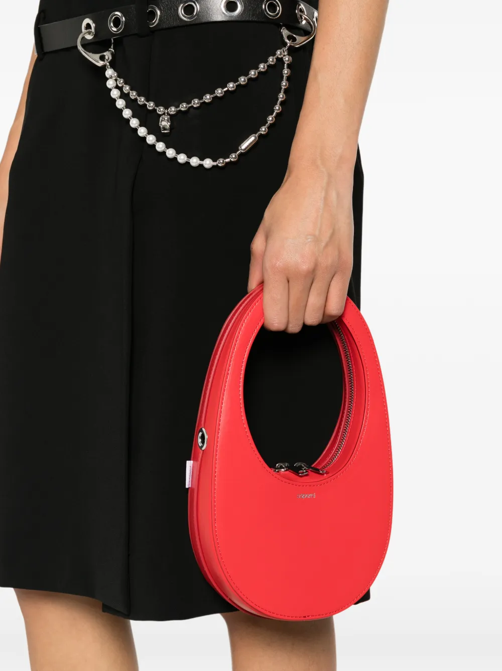 Coperni Swipe kleine shopper Rood