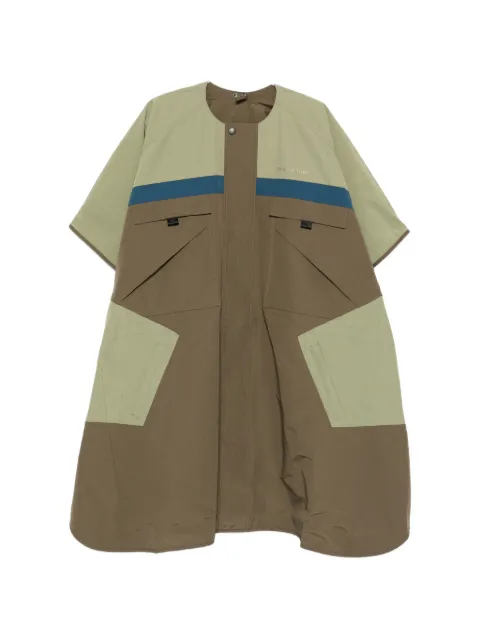 Martine Rose colour-block panelled coat