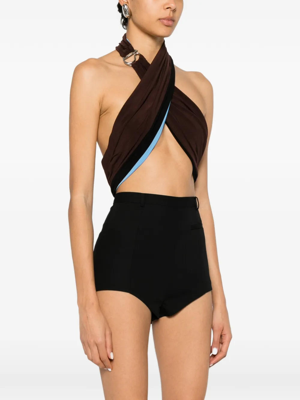 Coperni Haltertop Bruin