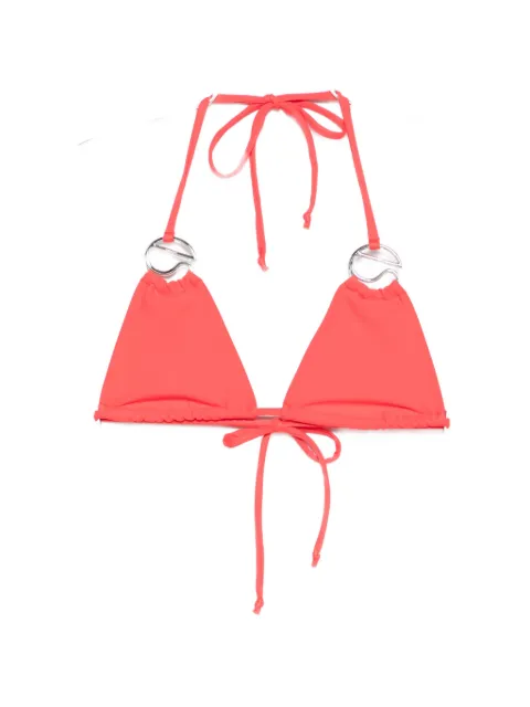 Coperni logo-appliqué bikini top