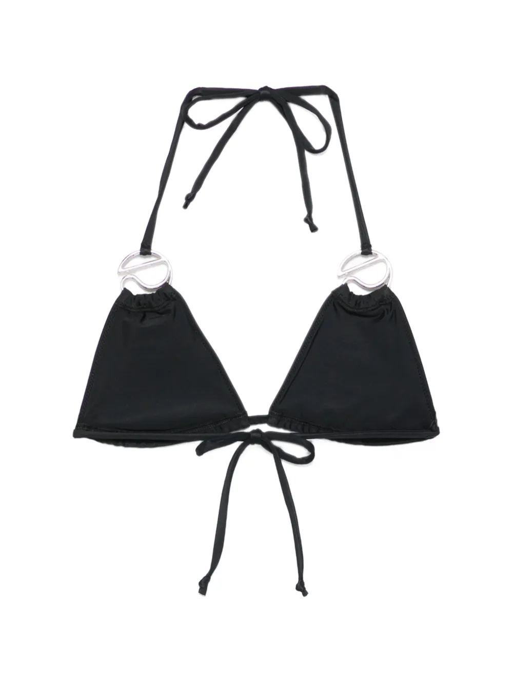  Coperni Top De Bikini Con Logo - Negro 