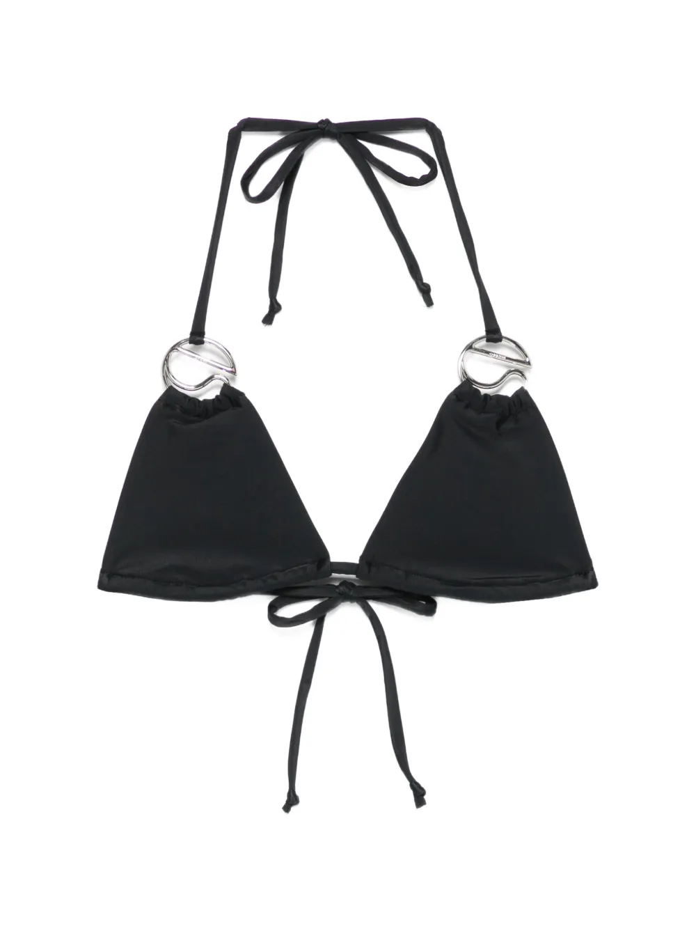 Coperni logo-appliqué bikini top - Schwarz