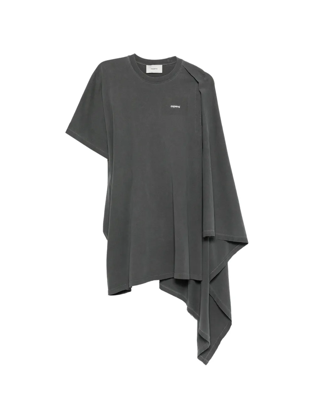 Coperni drape-detail mini dress - Grau