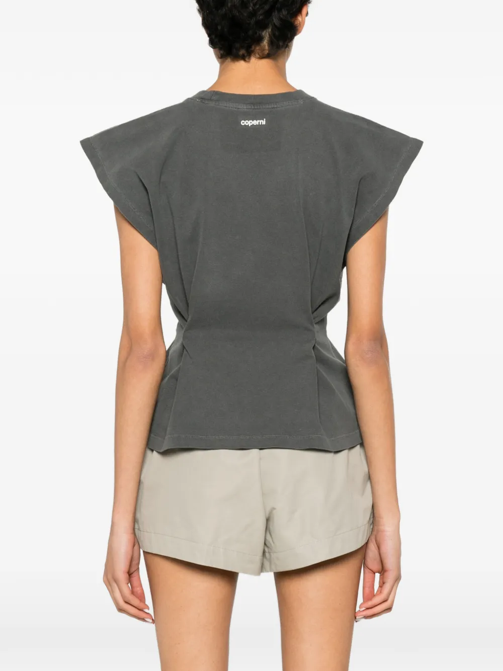 Coperni Zero Waste verstelbaar T-shirt Grijs