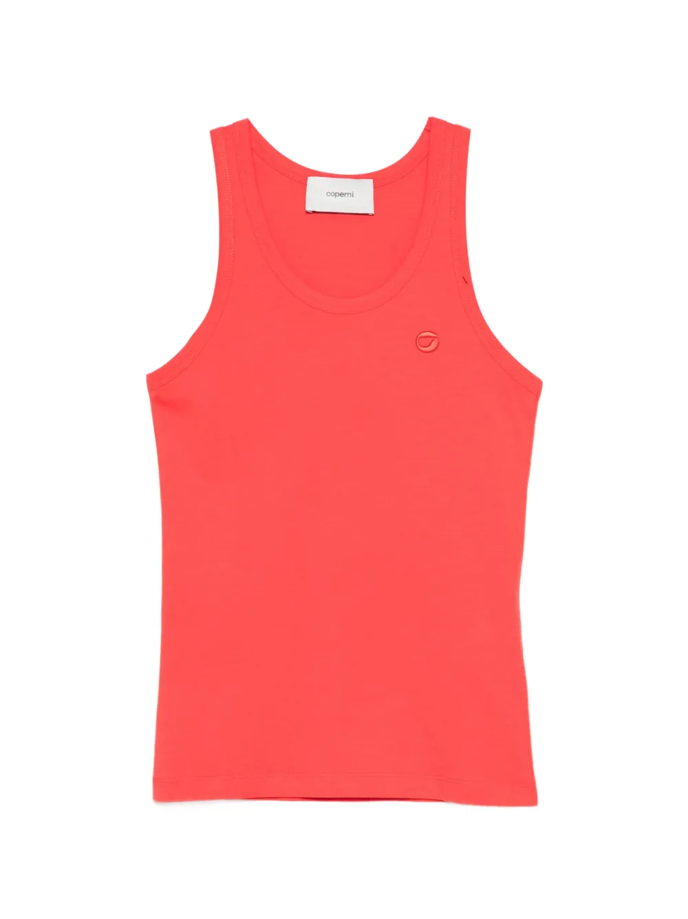 Coperni logo-embroidered tank top - Rot